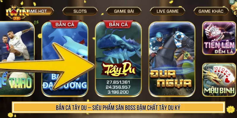 Siêu Phẩm Bắn Cá Tây Du IWIN Săn Boss Đậm Chất Tây Du Ký 2 Bắn Cá Tây Du – Siêu Phẩm Săn Boss Đậm Chất Tây Du Ký