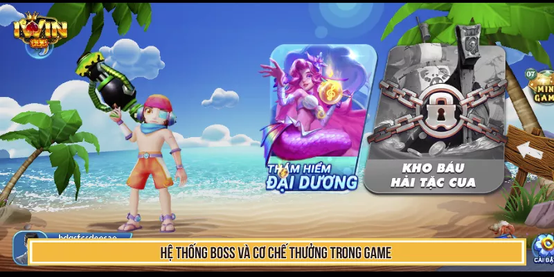 Hệ thống boss và cơ chế thưởng trong game